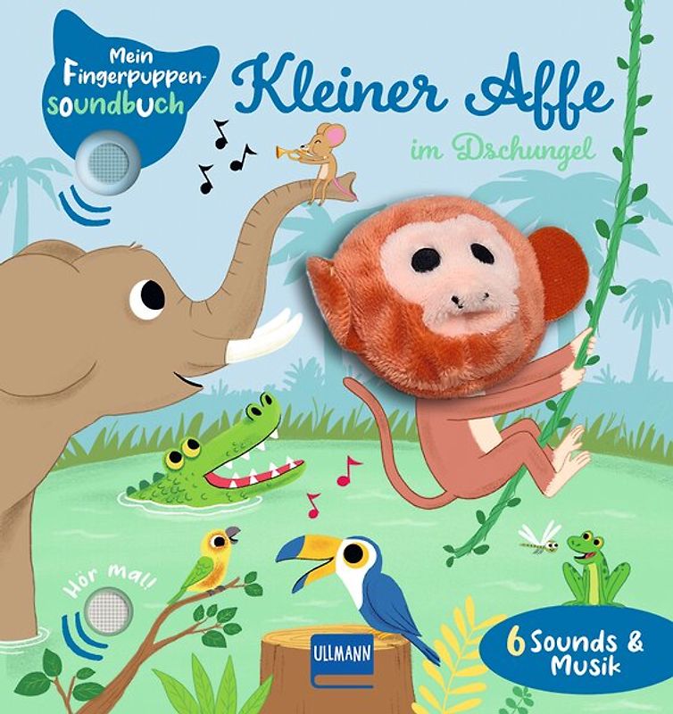 Mein Fingerpuppen-Soundbuch - Kleiner Affe im Dschungel