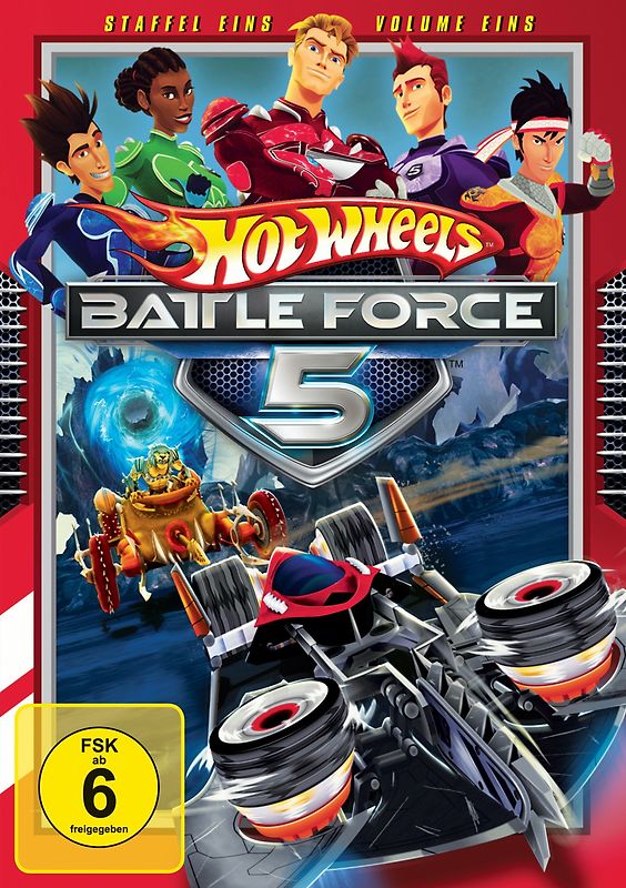 Hot Wheels: Battle Force 5 - Staffel 01, Teil 01 DVD