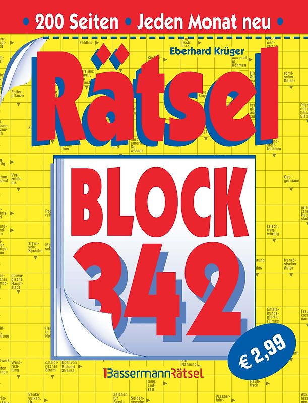 Rätselblock 342 (5 Exemplare à 2,99 €)