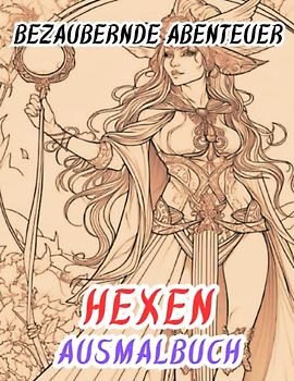 Bezaubernde Abenteuer Hexen Ausmalbuch: Entfesseln Sie Ihre innere Magie, Tauchen Sie ein in die fesselnde Welt der Zauberei und des Wunders