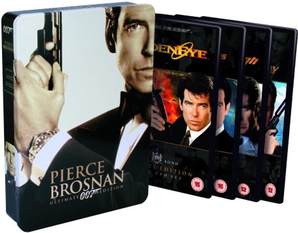 Pierce Brosnan: James Bond - Pierce Brosnan Bond Collection - Goldeneye/The World Is Not Enough/Tomorrow Never Dies/Die Another Day [UK Import] DVD