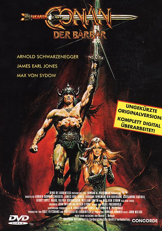 Conan der Barbar DVD