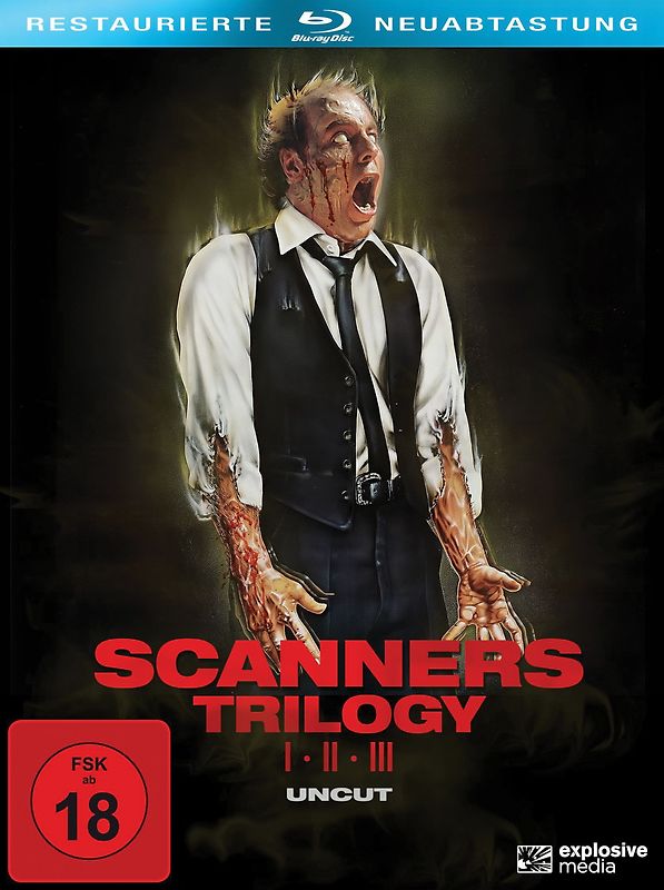 Scanners 1-3 [3 Discs] Blu-ray Disc