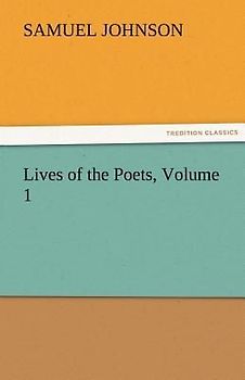 Lives of the Poets, Volume 1