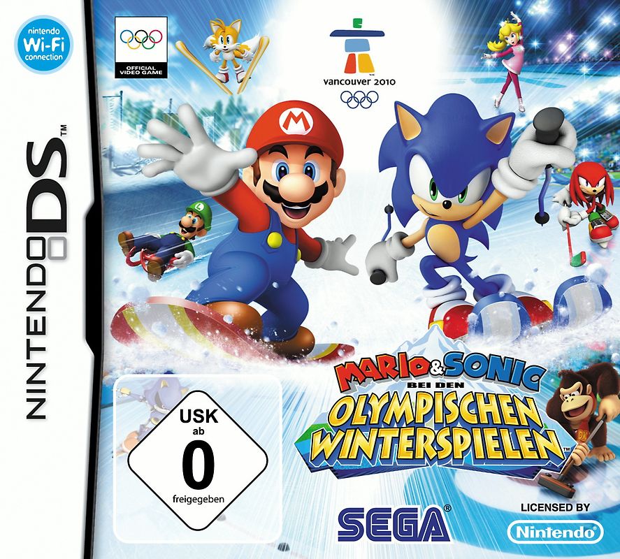 Mario & Sonic bei den Olympischen Winterspielen Nintendo DS