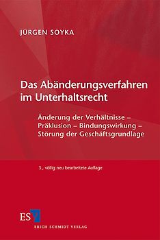 Das Abänderungsverfahren im Unterhaltsrecht