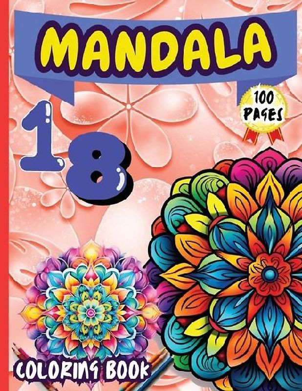 Mandala 18 Coloring Book