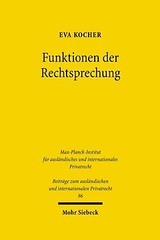 Funktionen der Rechtsprechung