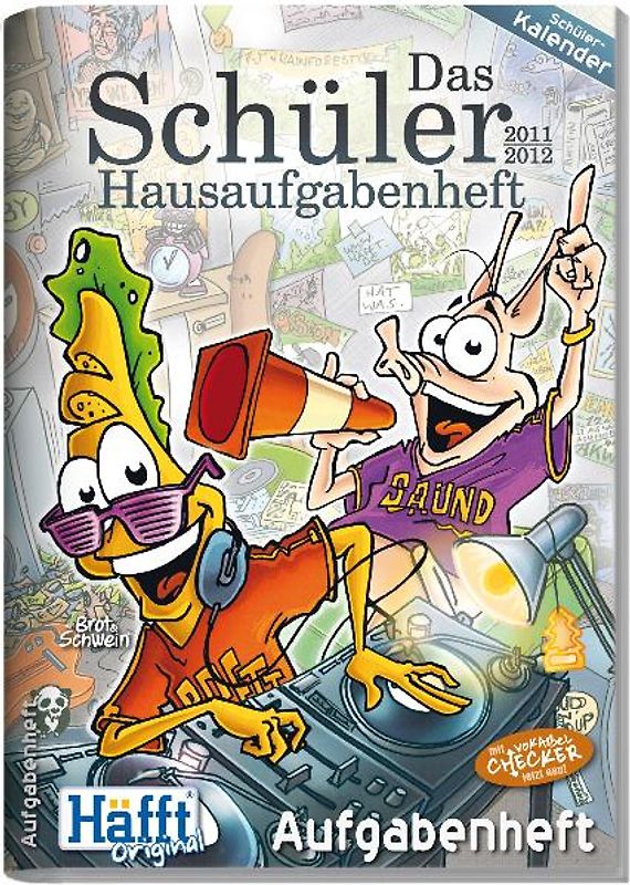 Häfft Original A5 2011/2012 "Das Schüler Hausaufgabenheft"