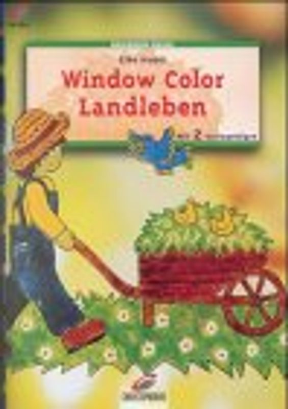 Window Color Landleben. Mit zwei Vorlagebögen