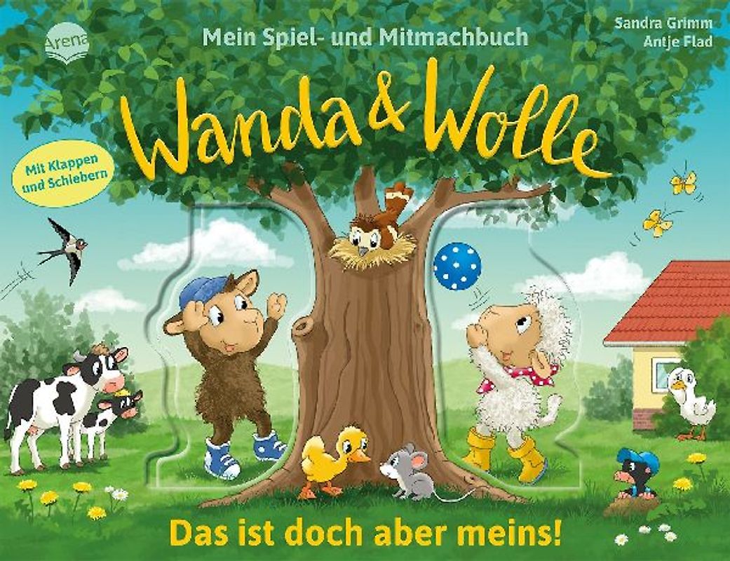 Mein Spiel- und Mitmachbuch – Wanda und Wolle. Das ist doch aber meins!