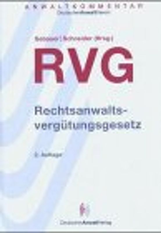 AnwaltKommentar RVG