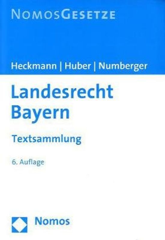 Landesrecht Bayern