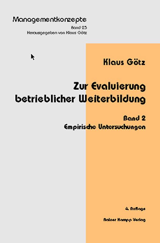 Zur Evaluierung beruflicher Weiterbildung