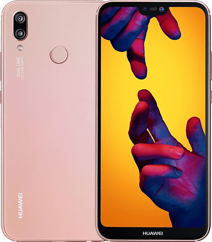 Rebuy Huawei P20 Lite Dual SIM 64GB roze aanbieding