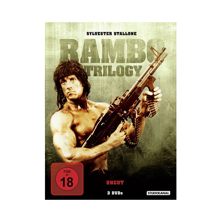 Rambo Trilogy [Uncut, 3 DVDs] DVD gebraucht kaufen