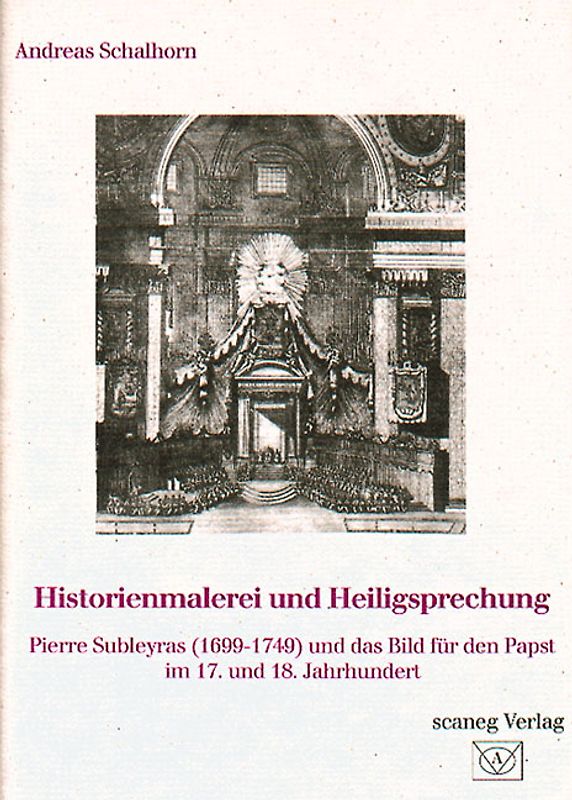 Historienmalerei und Heiligsprechung