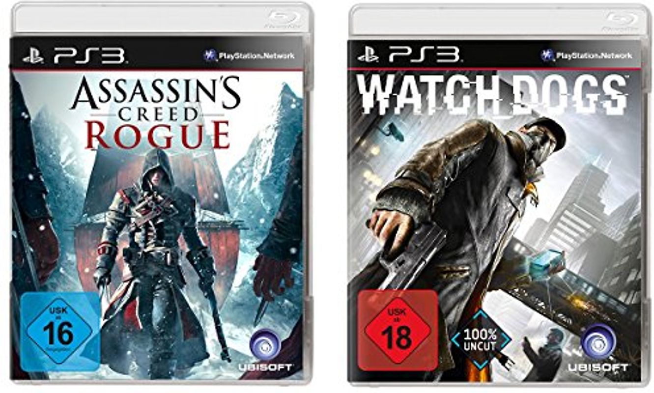 Big Hit Pack: Assassin's Creed Rogue & Watch Dogs PlayStation 3