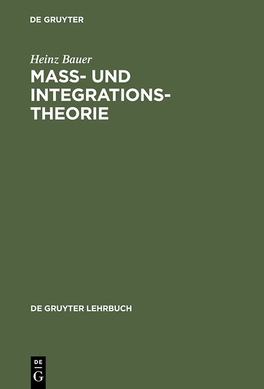 Maß- und Integrationstheorie