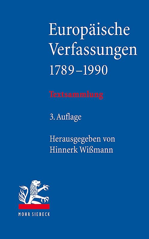 Europäische Verfassungen 1789-1990