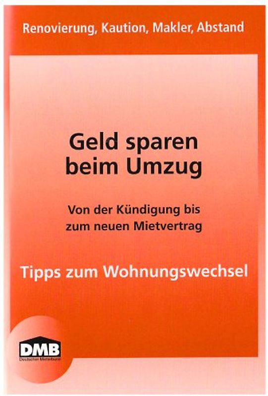 Geld sparen beim Umzug
