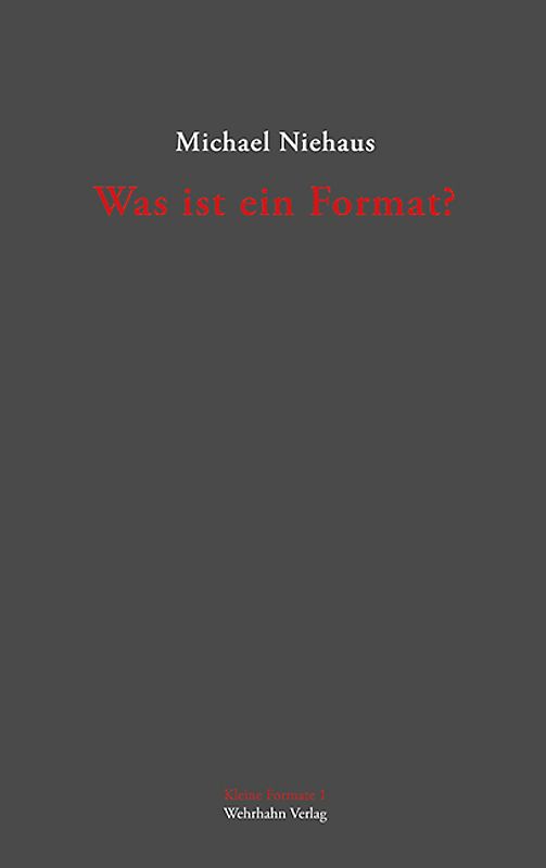 Was ist ein Format?