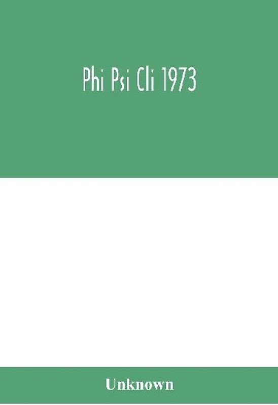 Phi Psi Cli 1973