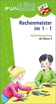 miniLÜK-Übungshefte / miniLÜK. Mathematik / 2./3. Klasse - Mathematik: Rechenmeister im kleinen 1·1