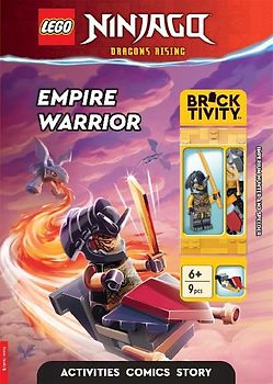LEGO® NINJAGO®: Empire Warrior Activity Book (with Dragon Hunter minifigure and Speeder mini-build)