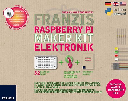 Franzis Raspberry Pi Maker Kit Elektronik