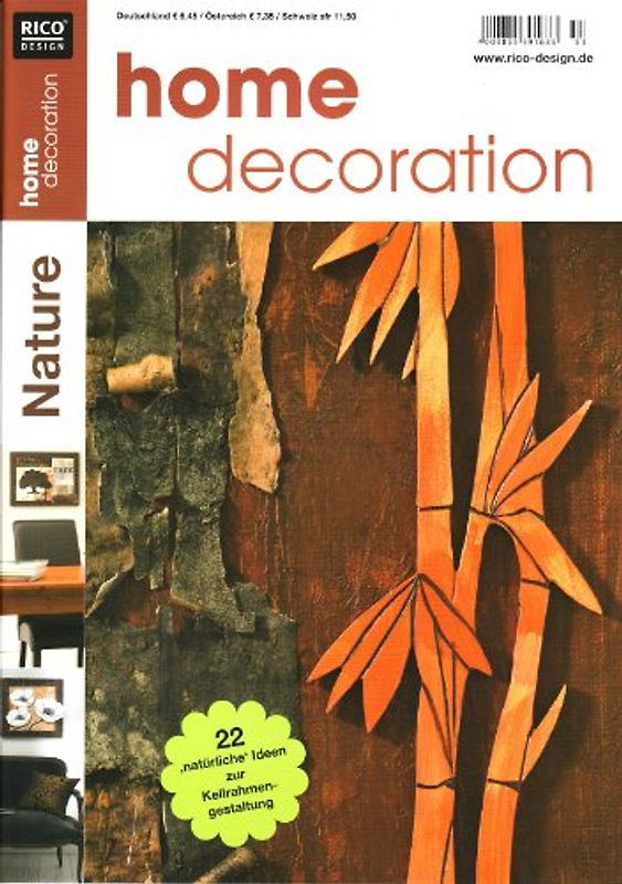 Natur. Nature - 22 natürliche Ideen zur Keilrahmnegestaltung
