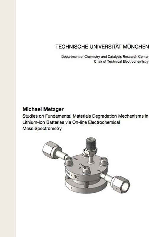 Studies on Fundamental Materials Degradation Mechanisms in Lithium-ion Batteries via On-line Electrochemical Mass Spectrometry