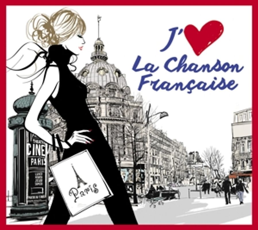 Various - I Love French Chanson [5 CDs]