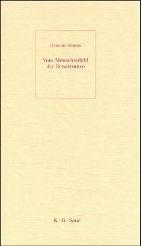 Vom Menschenbild der Renaissance