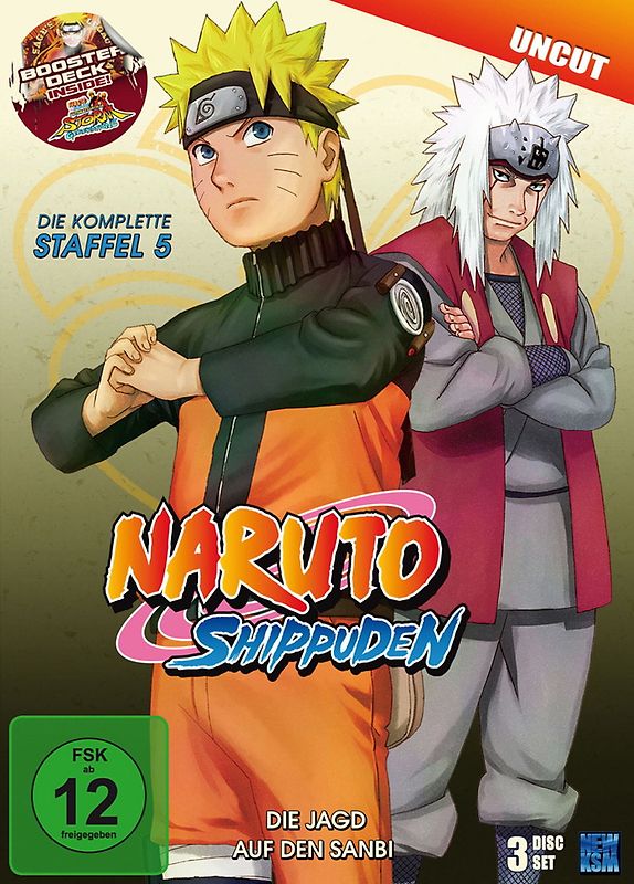 Naruto Shippuden - Staffel 5: Episoden 309-332 [3DVDs] DVD