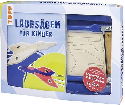 Kreativ-Set Laubsägen für Kinder