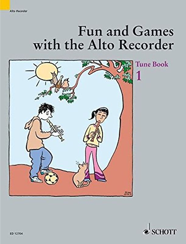 Fun and Games with the Alto Recorder: Tune Book 1. Alt-Blockflöte und Instrumente (Blockflöten (SATB), Klavier, Gitarre und Schlagzeug ad libitum). Spielbuch. (Fun and games with the recorder)