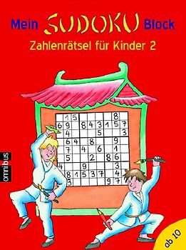 Mein Sudoku Block - Zahlenrätsel für Kinder 2