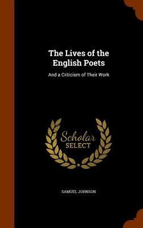 The Lives of the English Poets
