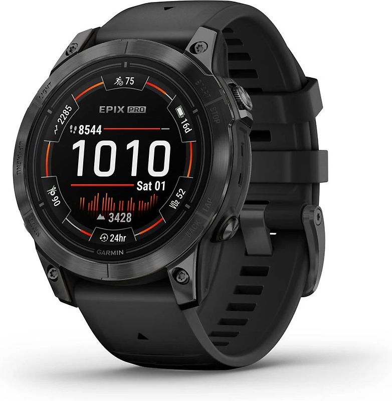 GARMIN デジタル腕時計 ブラック Comprar Garmin Epix Pro (Gen 2) 47 mm negro/gris pizarra con