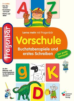 Fragenbär Vorschule. Buchstabenspiele und erstes Schreiben