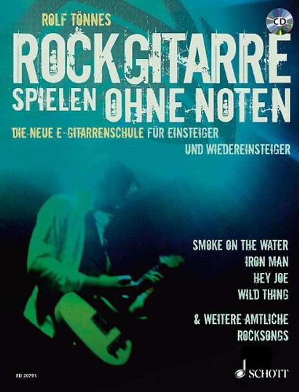 Rockgitarre spielen ohne Noten