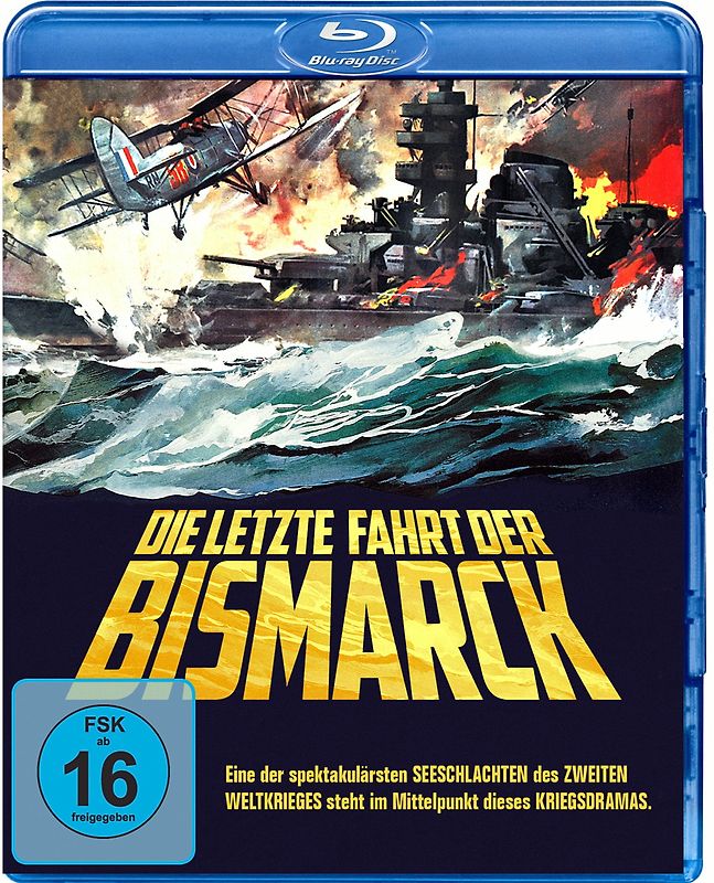 Die letzte Fahrt der Bismarck Blu-ray Disc