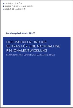 Hochschulen und ihr Beitrag für eine nachhaltige Regionalentwicklung