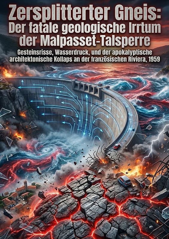 Zersplitterter Gneis: Der fatale geologische Irrtum der Malpasset-Talsperre