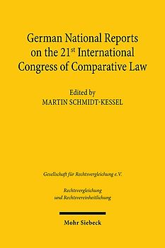 German National Reports on the 21st International Congress of Comparative Law
