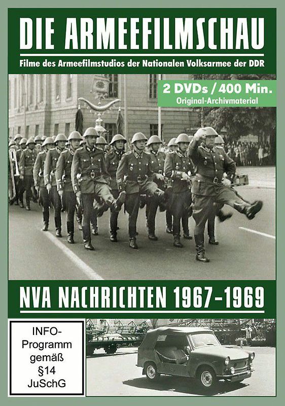 Die Armeefilmschau - NVA Nachrichten 1967-1969 [2 DVDs] DVD