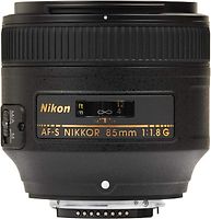 Nikon AF-S NIKKOR 85 mm F1.8 G 67 mm Filtergewinde (Nikon F Anschluss) schwarz