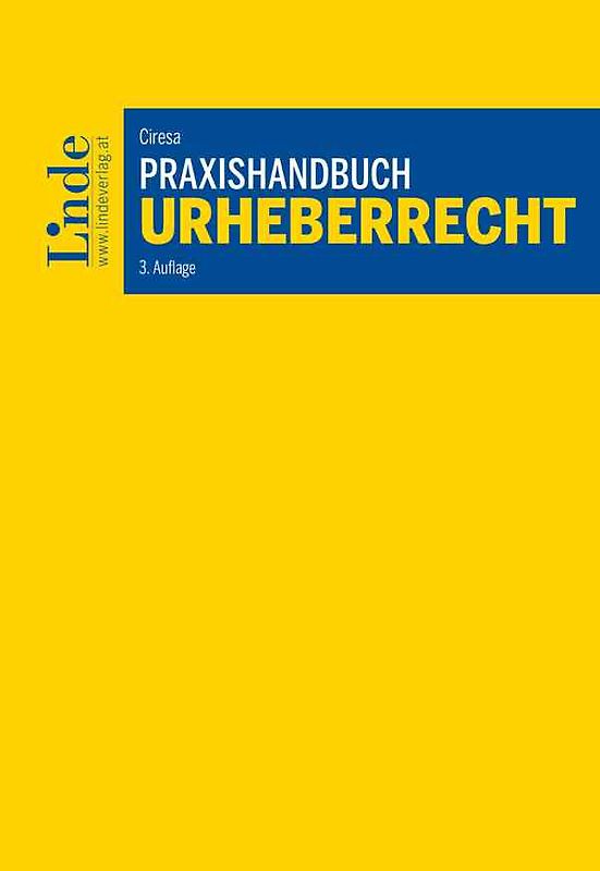 Praxishandbuch Urheberrecht