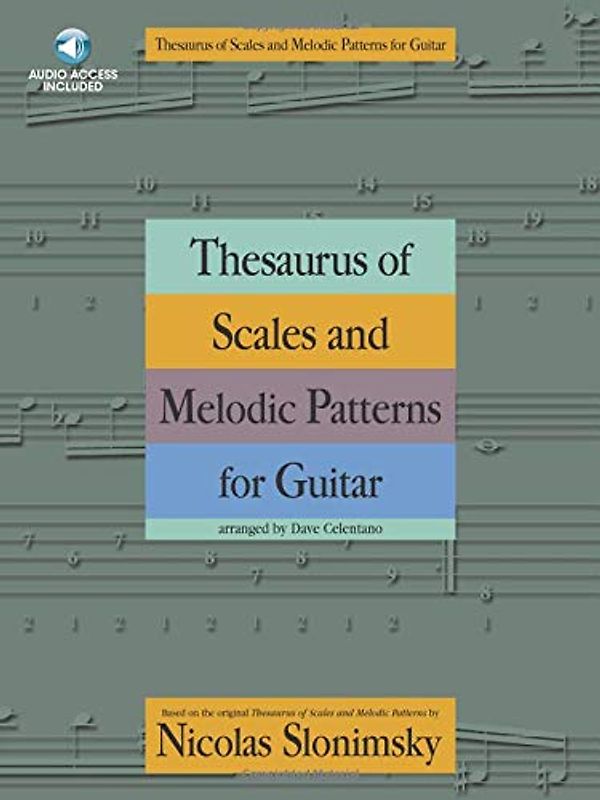 Thesaurus of Scales and Melodic Patterns (For Guitar): #F# Buch, CD, TABULATUR für Gitarre: Nicolas Slonimsky